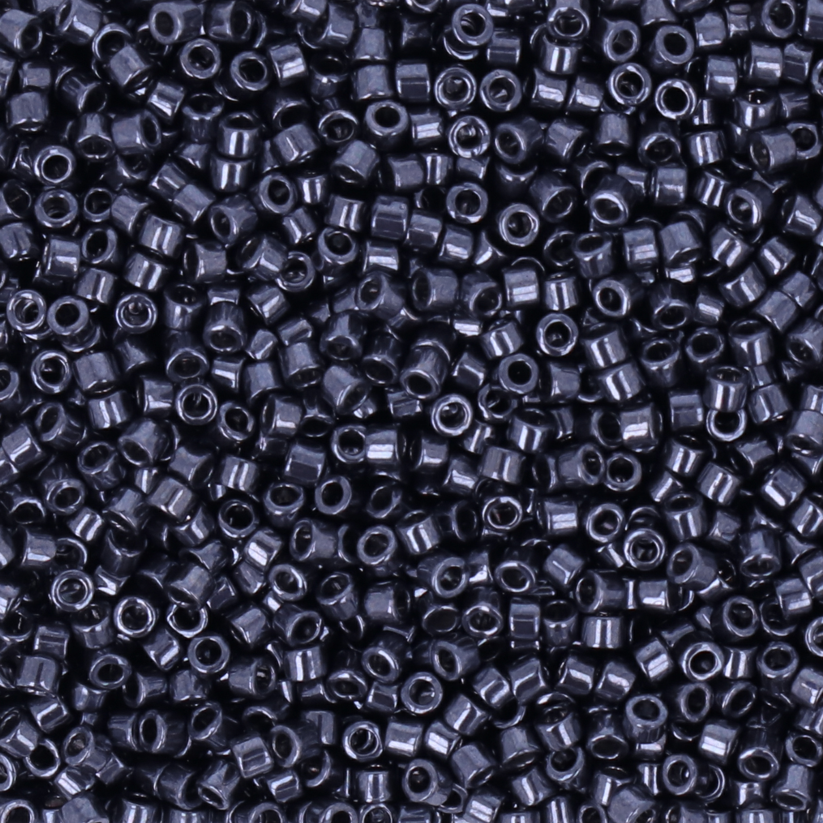 miyuki delica 11/0 - galvanized gunmetal | 8gr