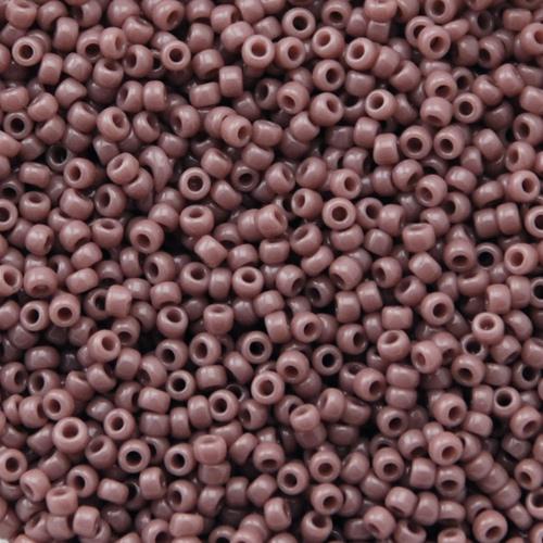 rocaille toho seed beads 15/0 - opaque lavender (52) | 10gr