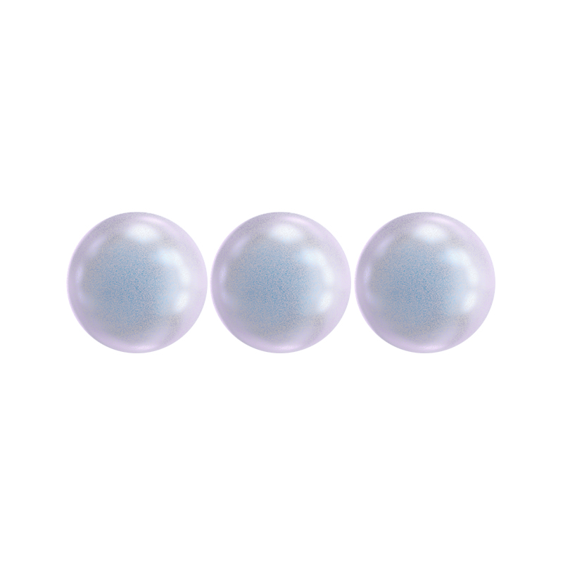 round pearl (5810) iridiscent dreamy blue 4mm | 20pc