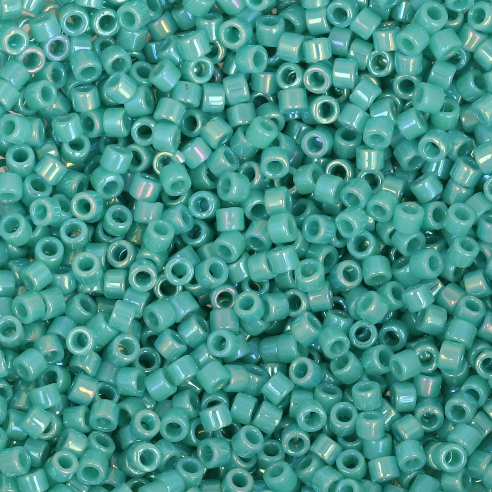 miyuki delica 11/0 - opaque turquoise ab | 8gr