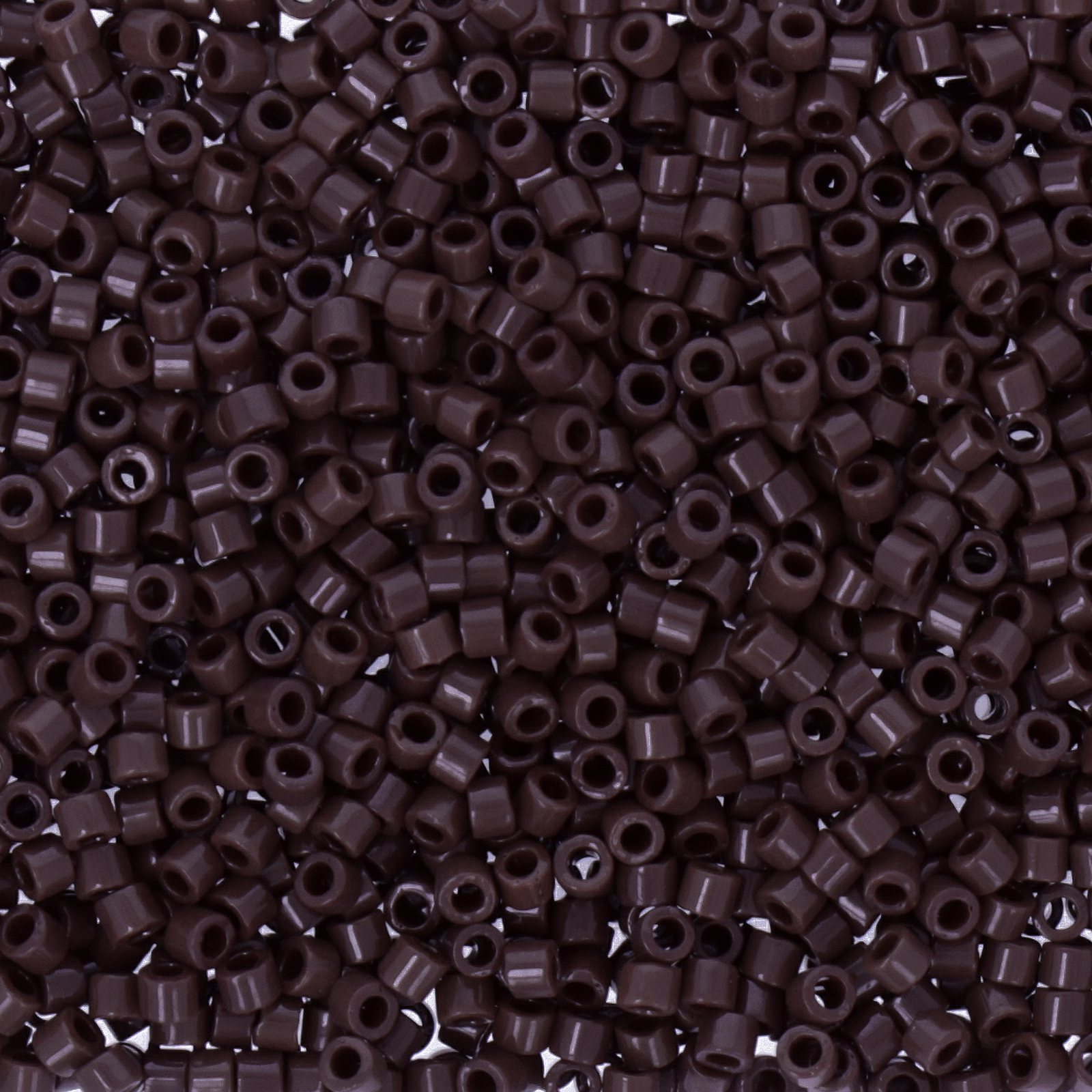 miyuki delica 11/0 - opaque chocolate brown | 8gr