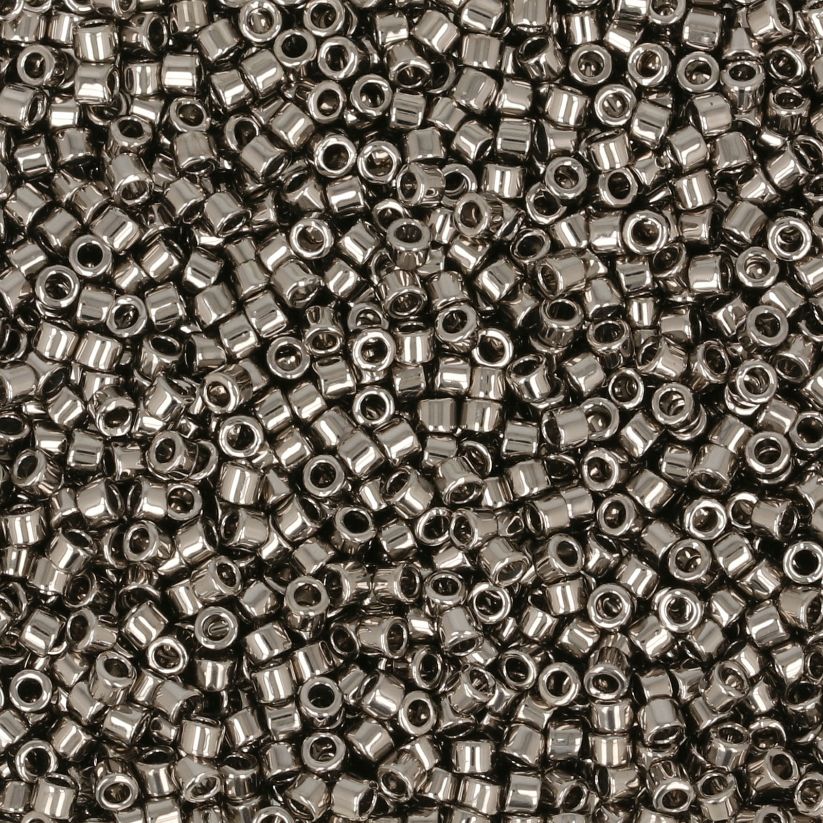miyuki delica 11/0 - metallic dark nickel silver | 8gr