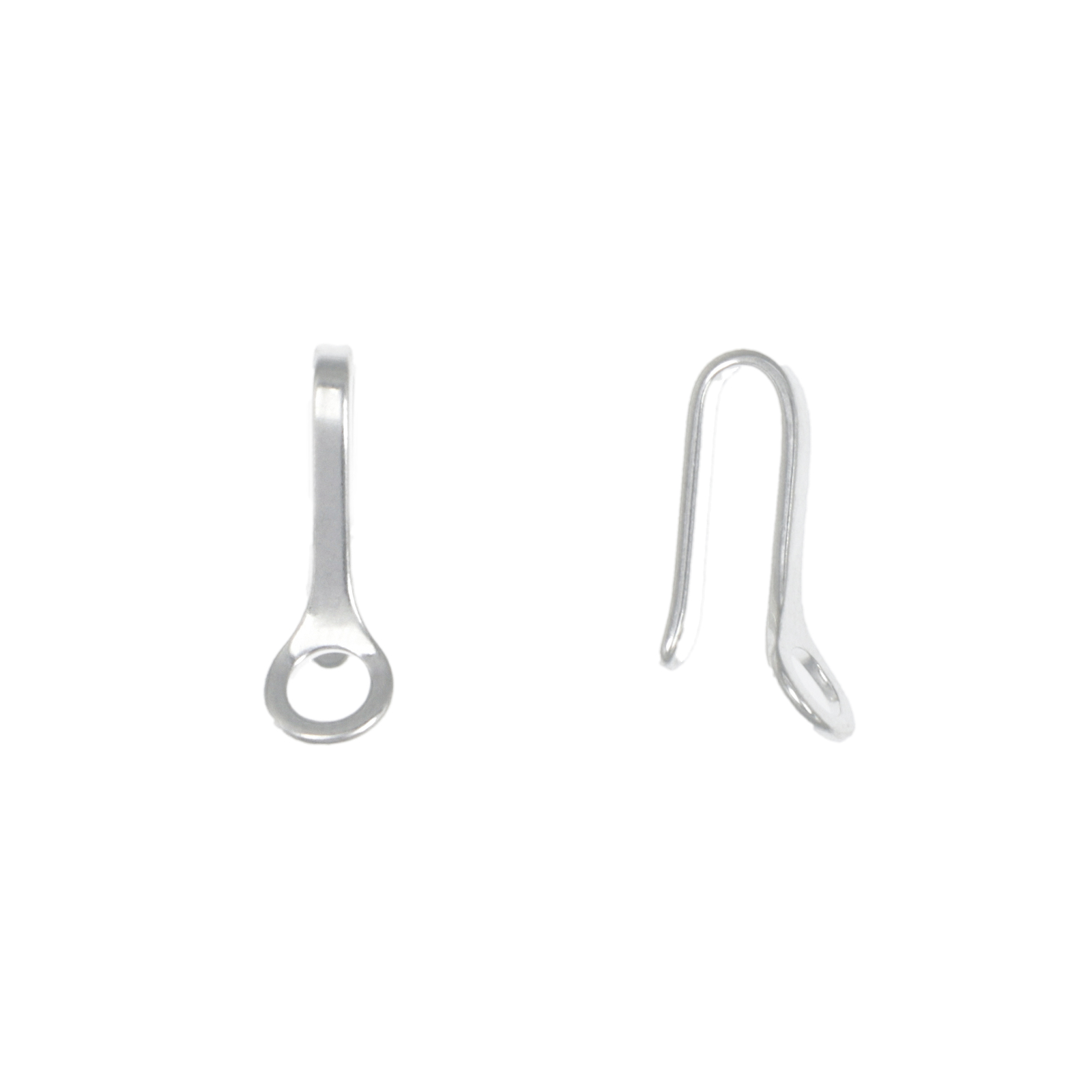 sterling silver hook and eye 16mm | 1pc