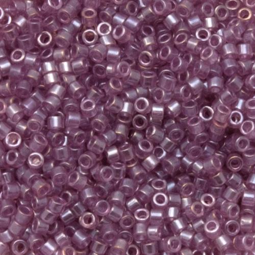 miyuki delica 11/0 - transparent light rose luster | 8gr