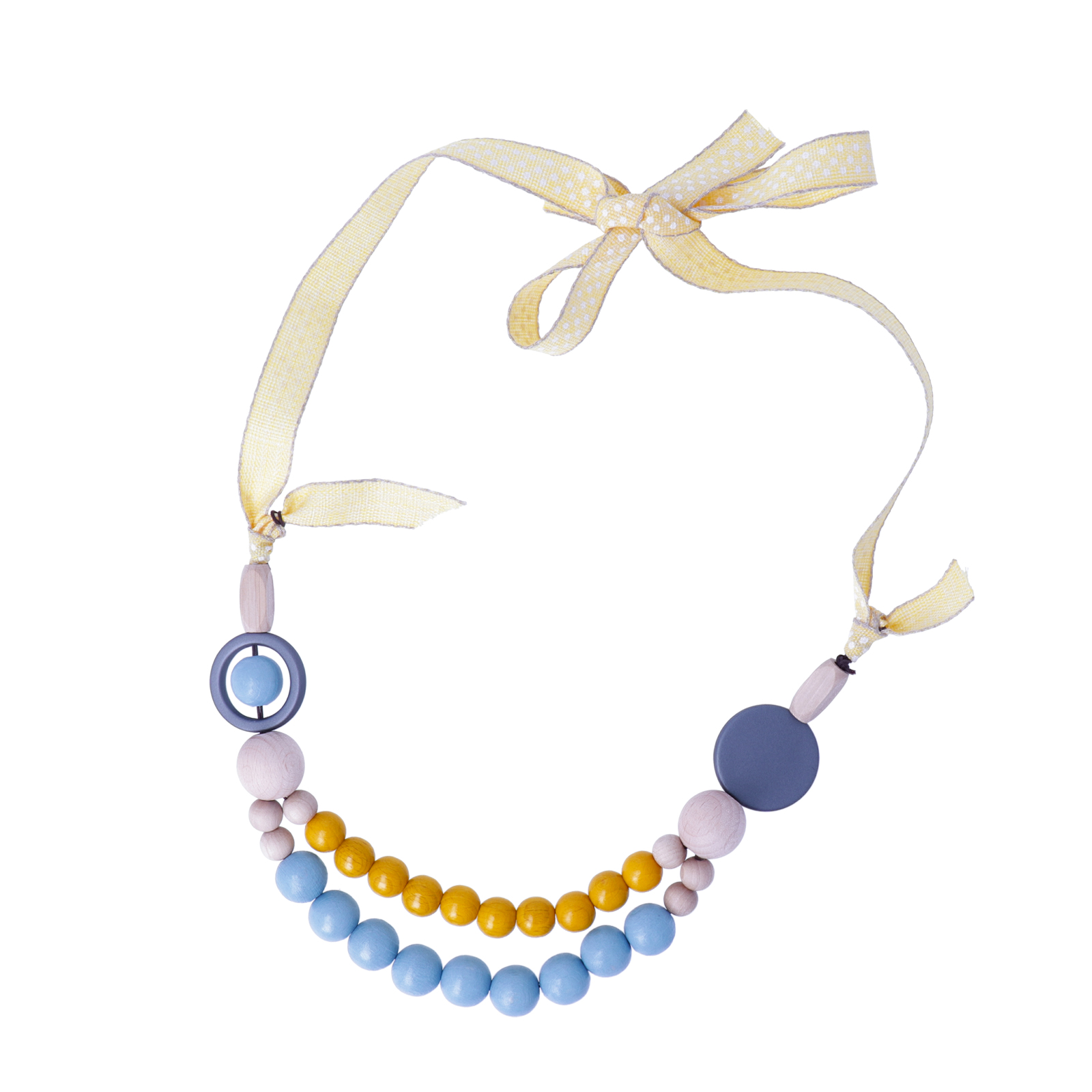 kit necklace twin sun - basic technique - easy jewelry | 1 kit