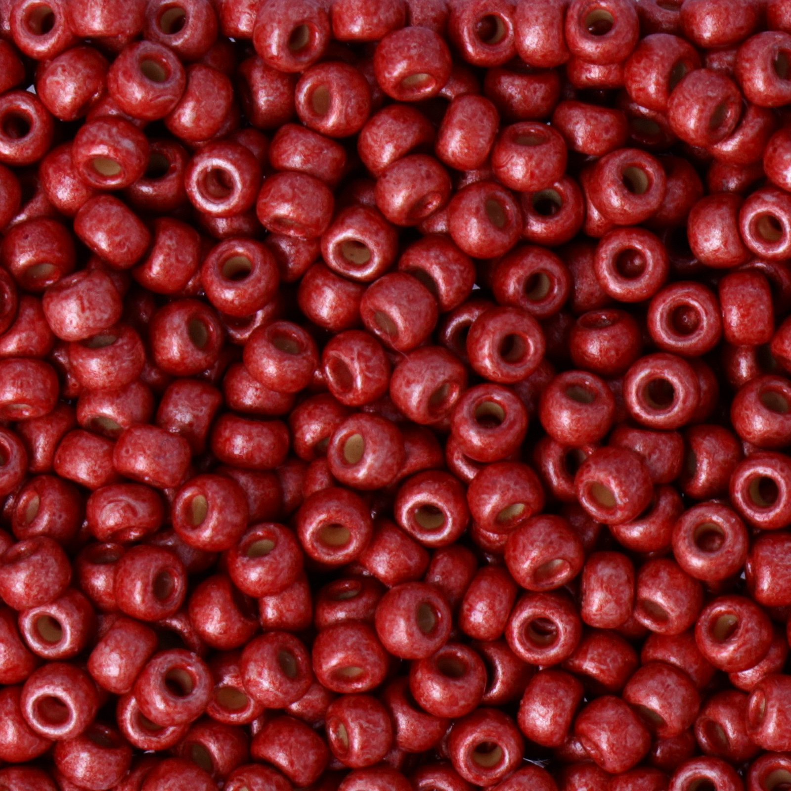 miyuki rocailles 8/0 - matted duracoat galvanized berry (4208f) | 10gr