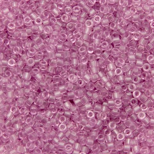 miyuki delica 11/0 - transparent pale orchid | 8gr