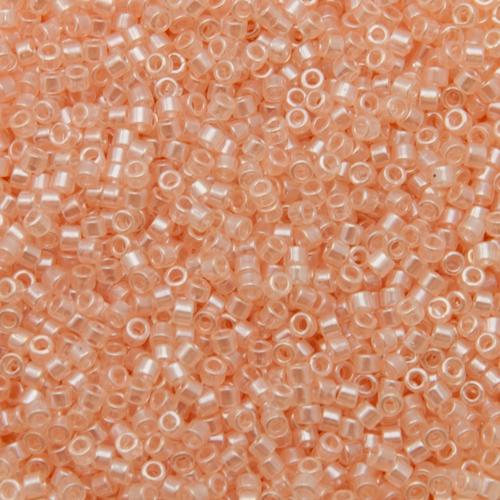 miyuki delica 11/0 - transparent pale peach luster | 8gr