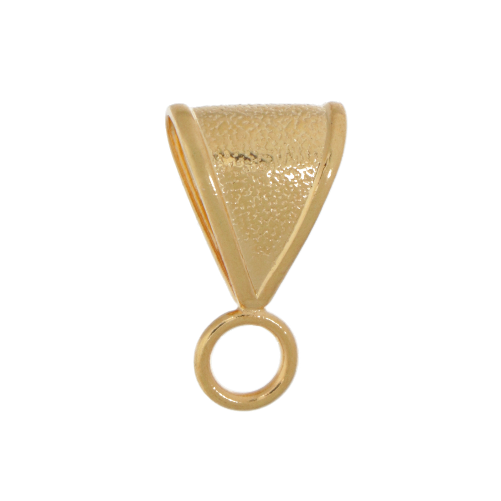 gold plated bail 17x10mm | 4pc