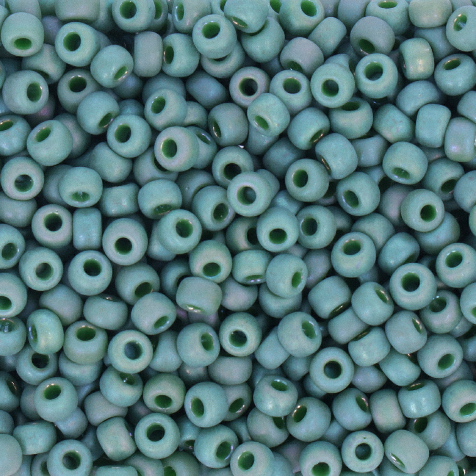 miyuki rocailles 8/0 - opaque glazed frosted rainbow shamrock (4700) | 10gr
