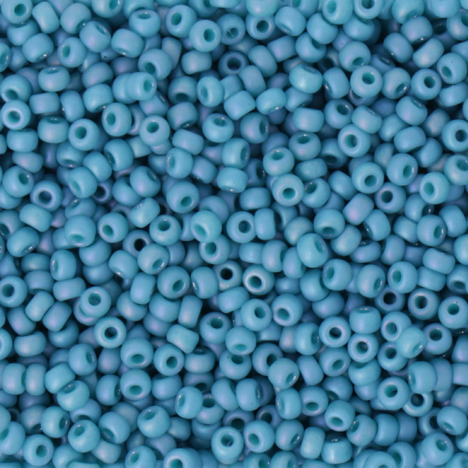 miyuki rocailles 11/0 - opaque glazed frosted rainbow peacock (4702) | 10gr