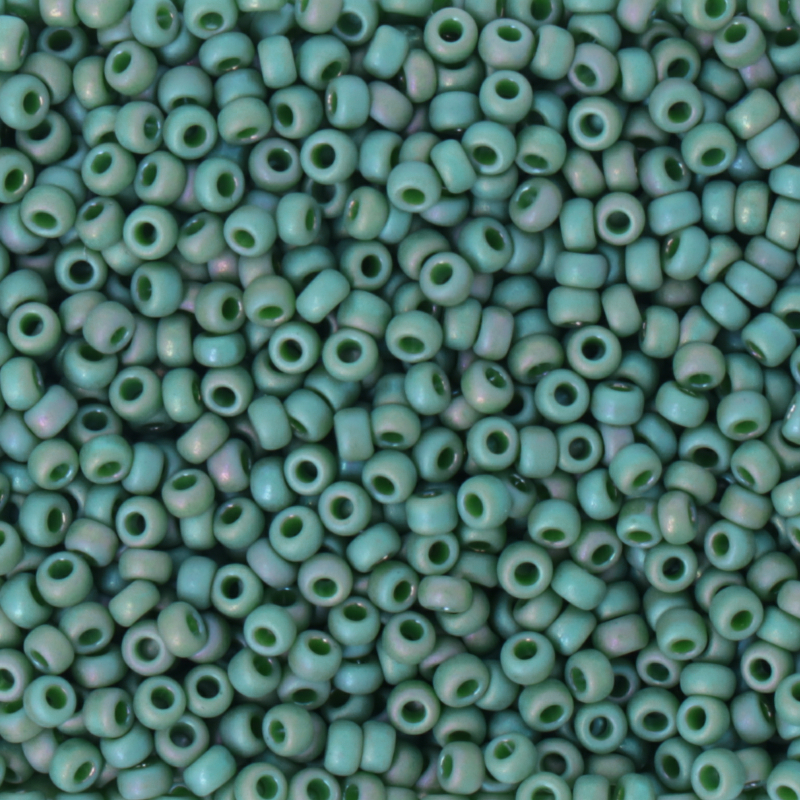 miyuki rocailles 11/0 - opaque glazed frosted rainbow shamrock (4700) | 10gr