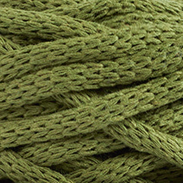 eco vita 12 dmc olive green (083) recycled cotton cord - 250gr (55mt) | 1pc