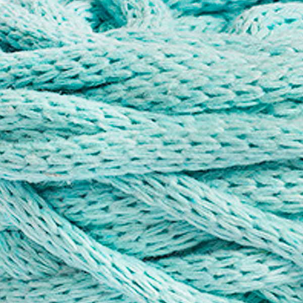 eco vita 12 dmc turquoise blue (081) recycled cotton cord - 250gr (55mt) | 1pc