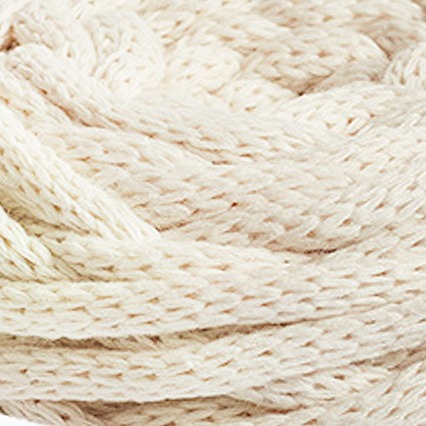 eco vita 12 dmc white (031) recycled cotton cord - 250gr (55mt) | 1pc