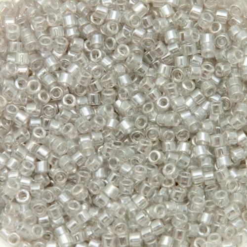 miyuki delica 11/0 - transparent pale toupe luster | 8gr