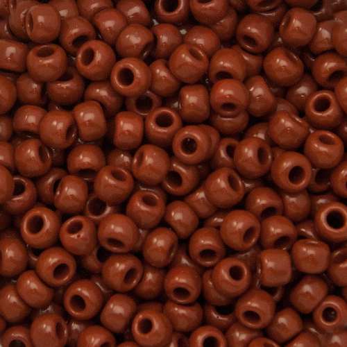 rocaille toho seed beads 6/0 opaque terra cotta (46l) | 10gr