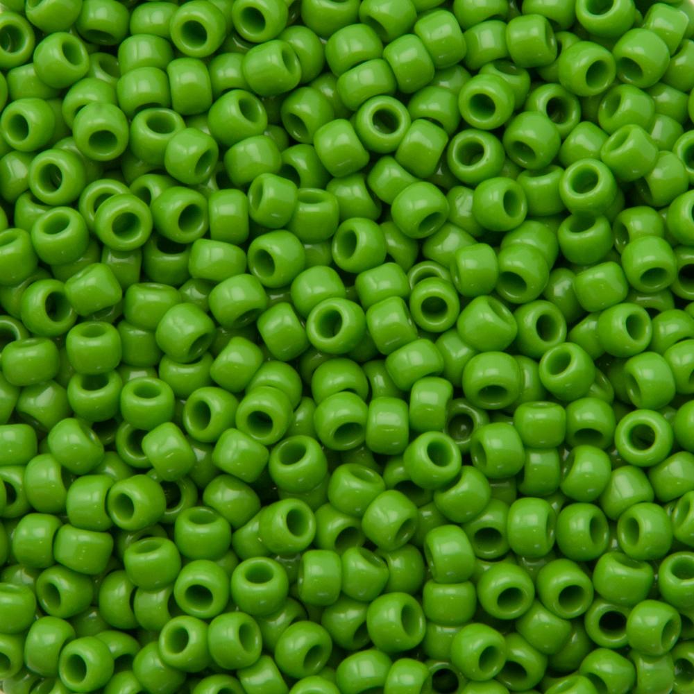 rocaille toho seed beads 8/0 opaque mint green (47) | 10gr