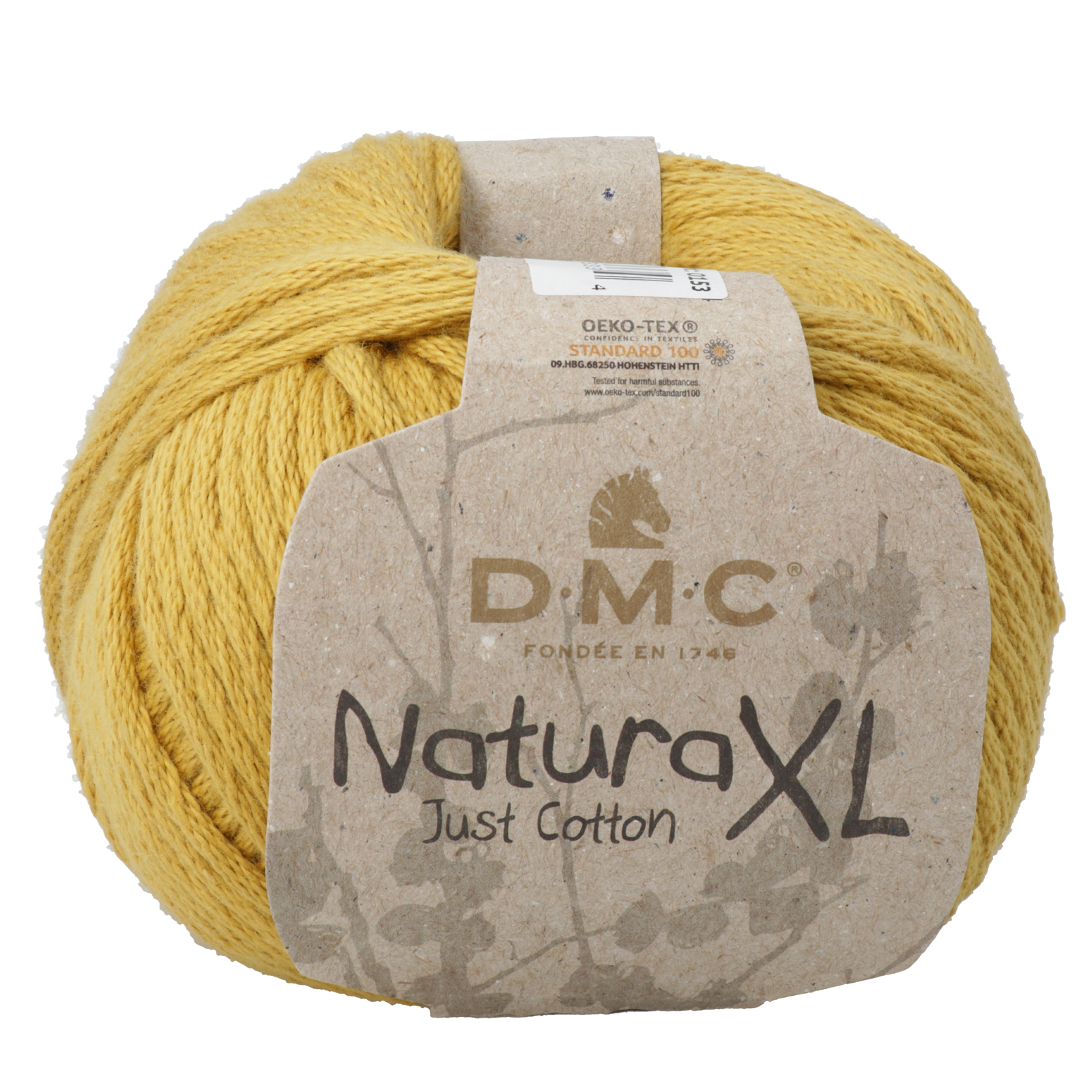 natura xl dmc yarn - curry (92) - 100gr (75mt) | 1pc