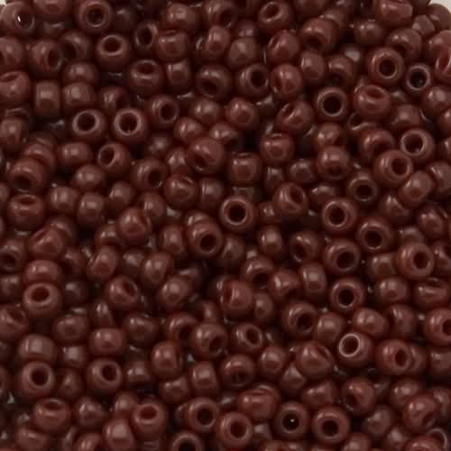 rocaille toho seed beads 11/0 - opaque oxblood (46) | 10gr