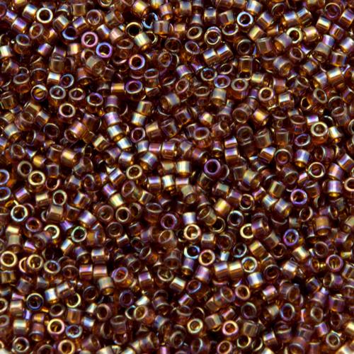 miyuki delica 11/0 - transparent topaz ab | 8gr