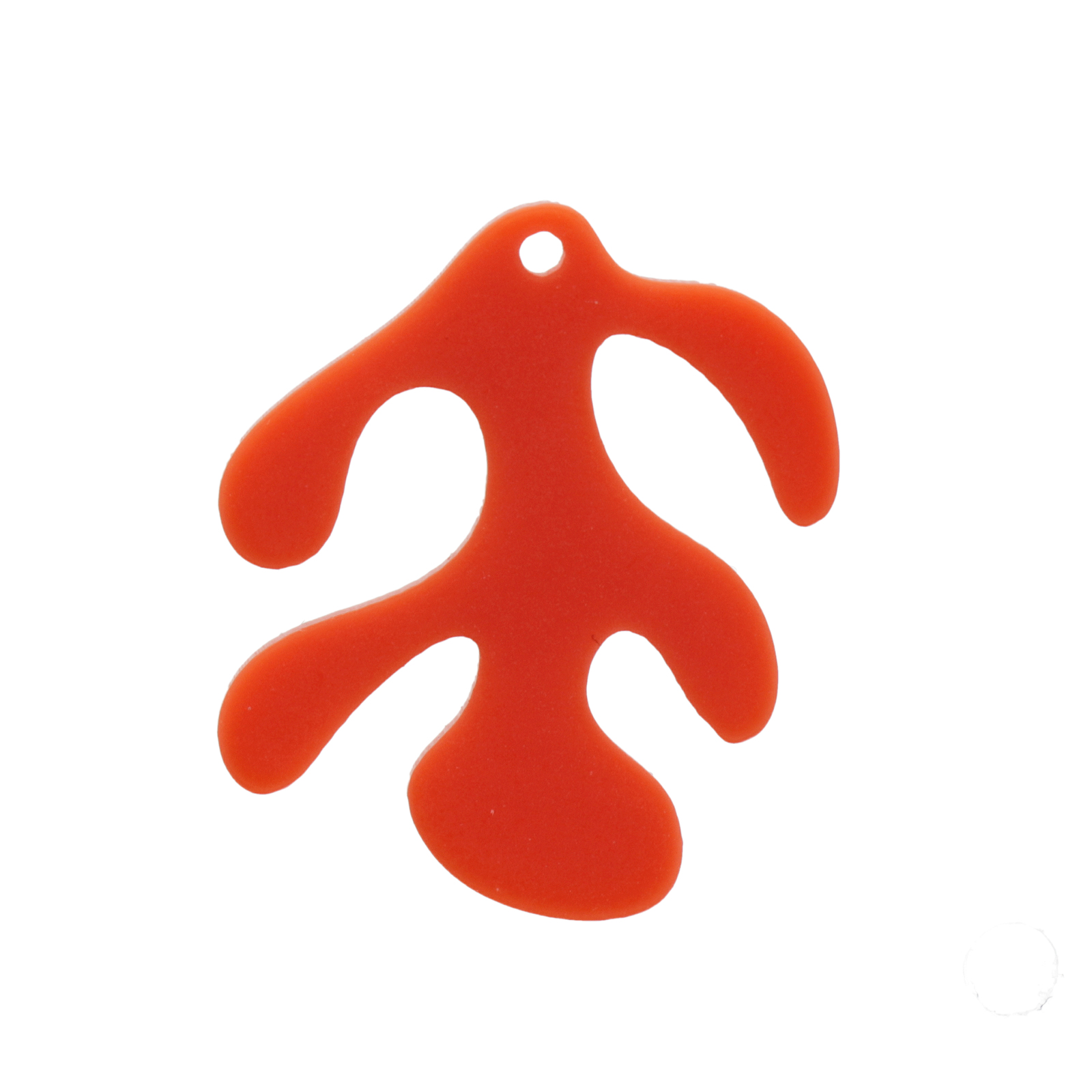 korall aus plexiglas orange 30x26mm | 1st