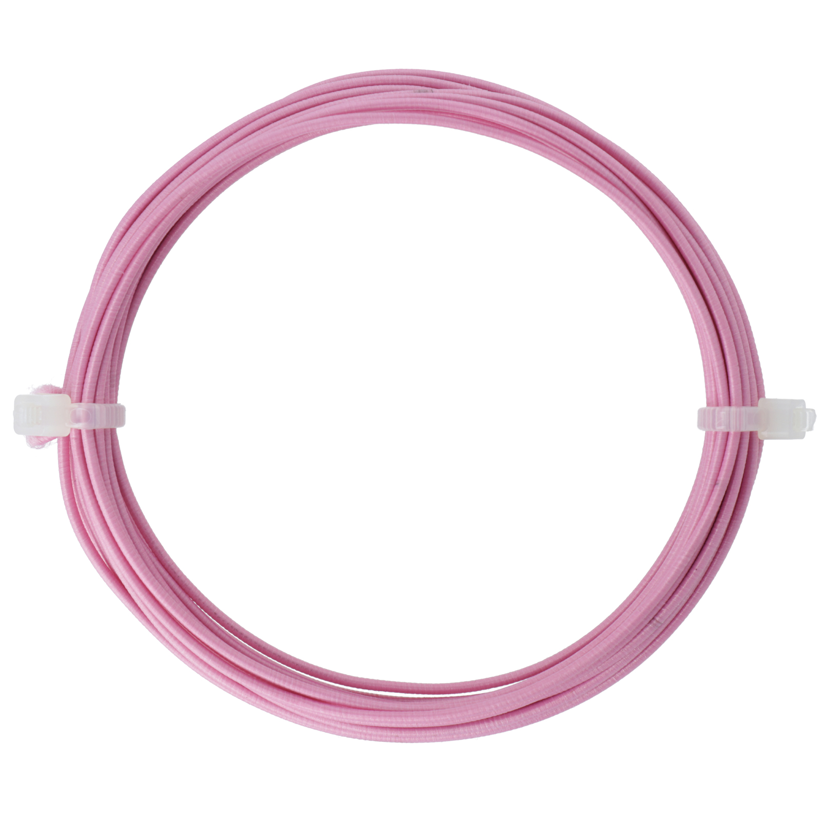 baby pink silk covered aluminum wire - diameter 0,9mm - 4mt spool | 1pc