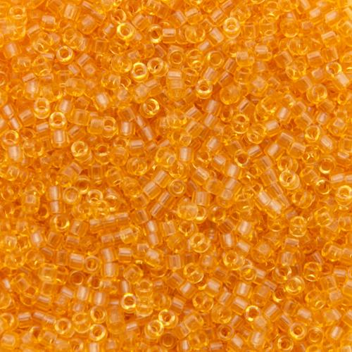 miyuki delica 11/0 - trasparent light topaz | 8gr