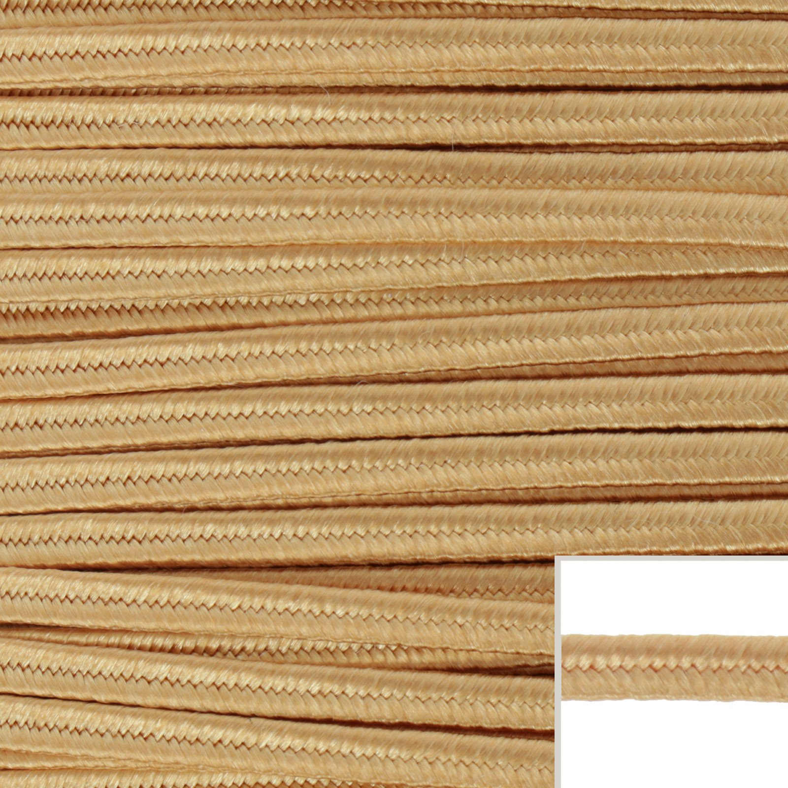 color soutache braid - ivory 3,5mm | 2mt