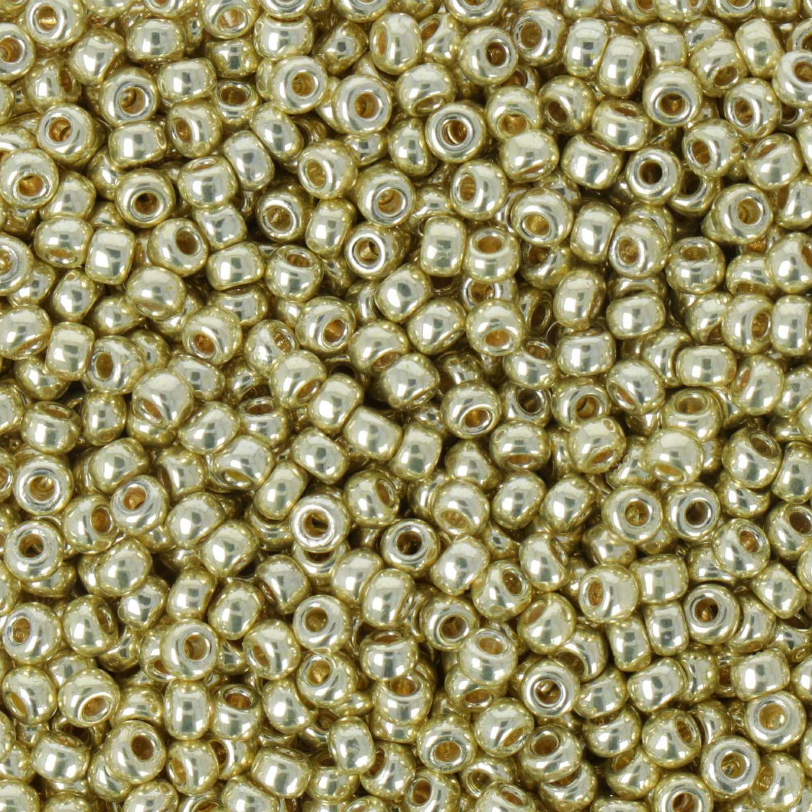 miyuki rocailles 11/0 - duracoat galvanized yellow (5102) | 10gr
