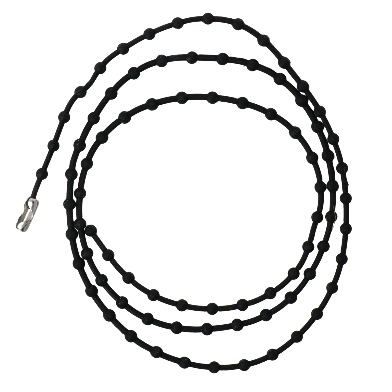 rubber ballchain necklace 50cm | 1pc