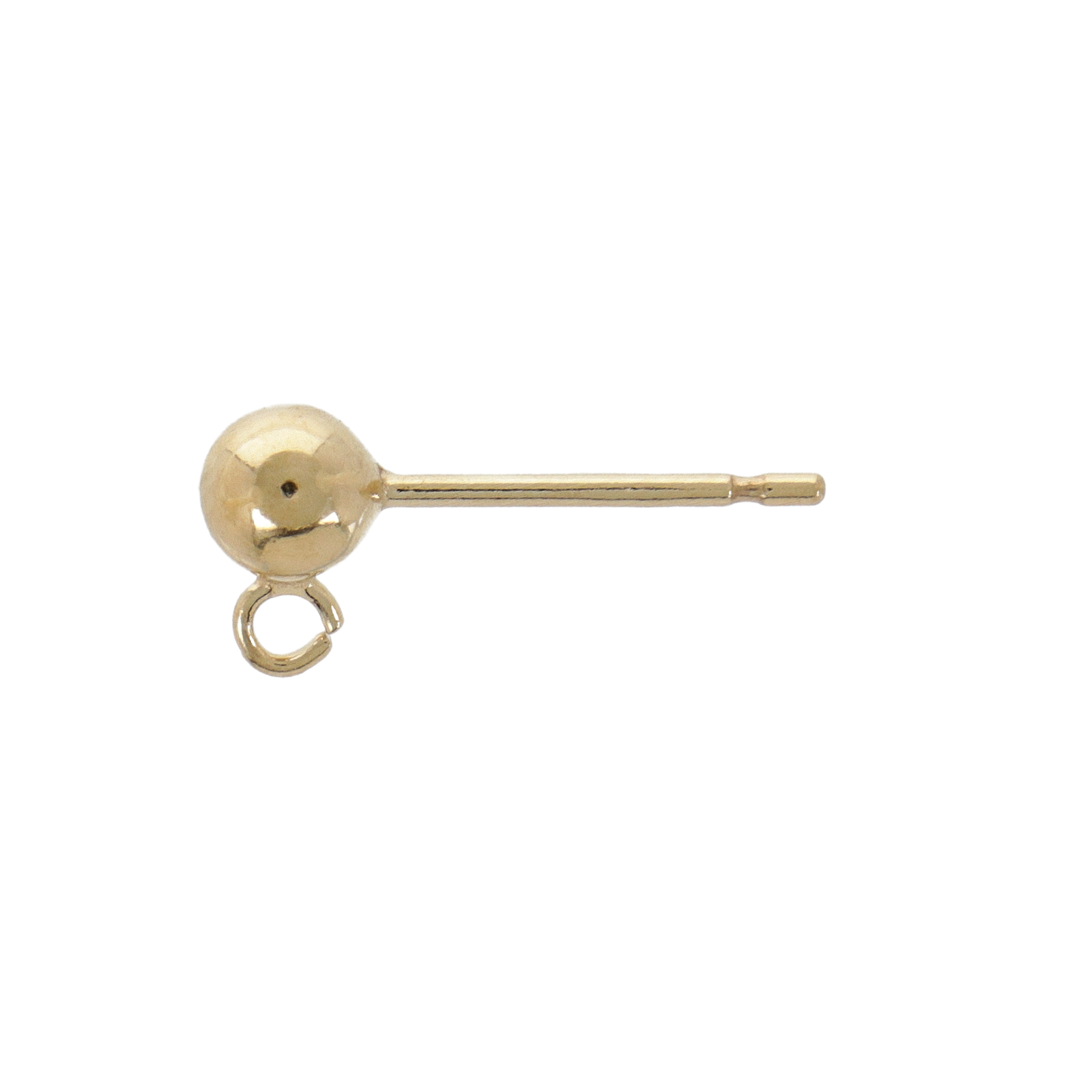 gold-filled 14k ball post earring | 2pc