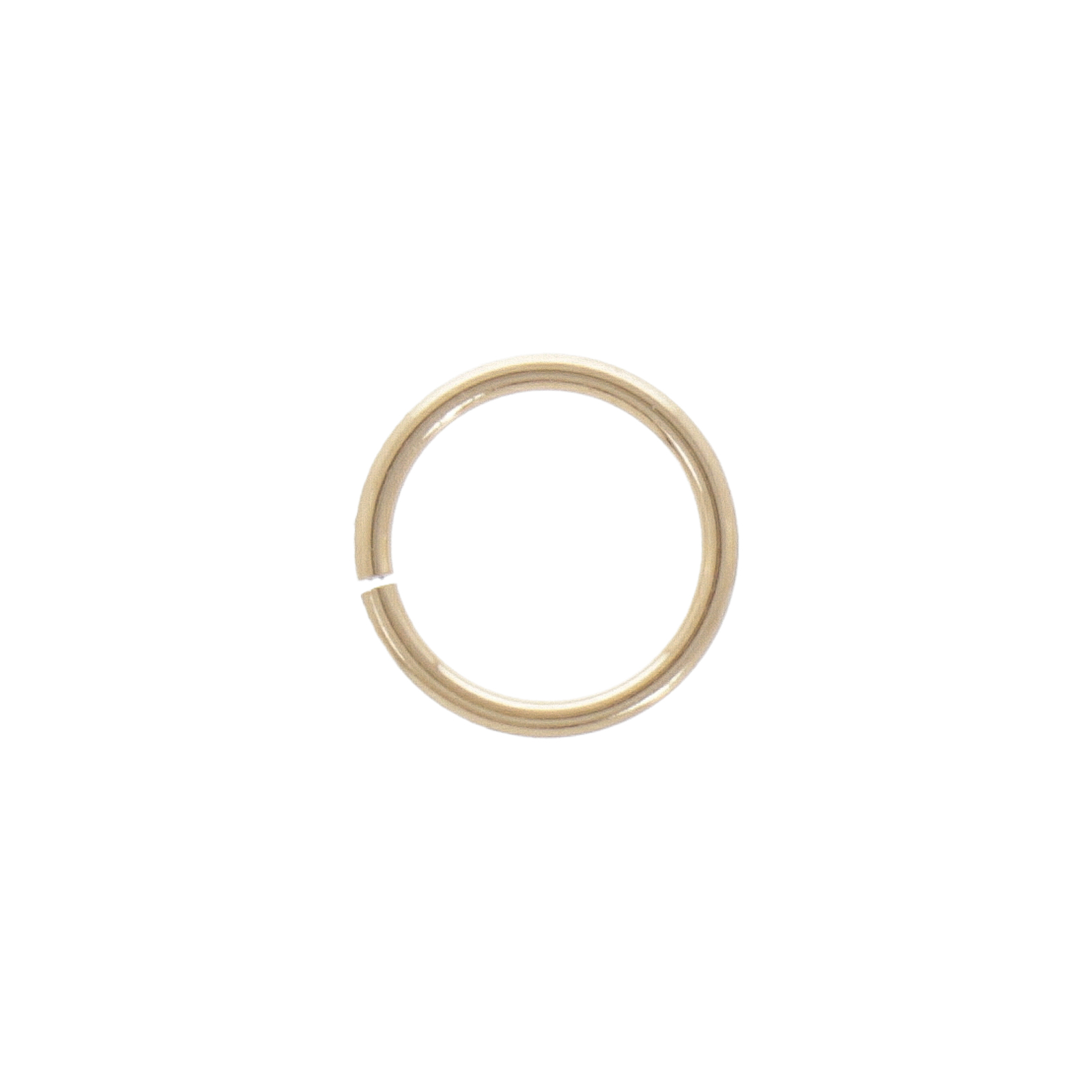 gold-filled 14k open jump ring 6mm - wire 0,64mm | 10pc