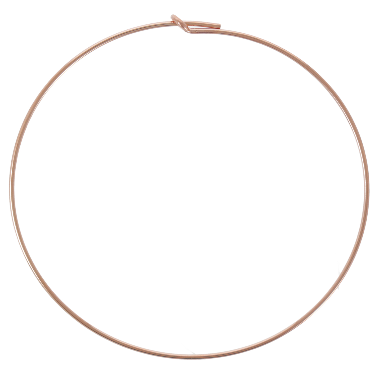 rose gold-filled 14k hoop earring 45mm | 2pc