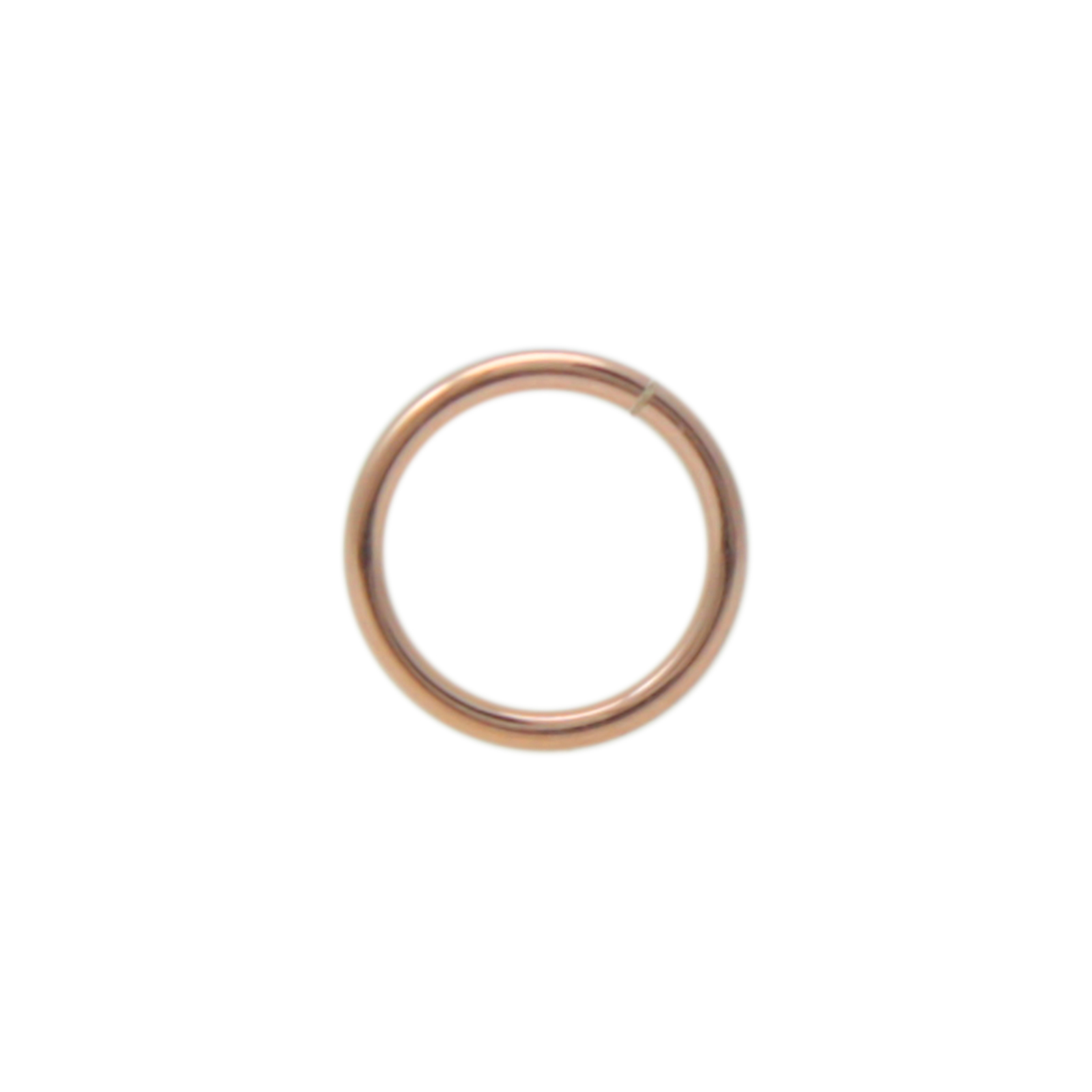 rose gold-filled 14k open jump ring 5mm - wire 0,64mm | 10pc