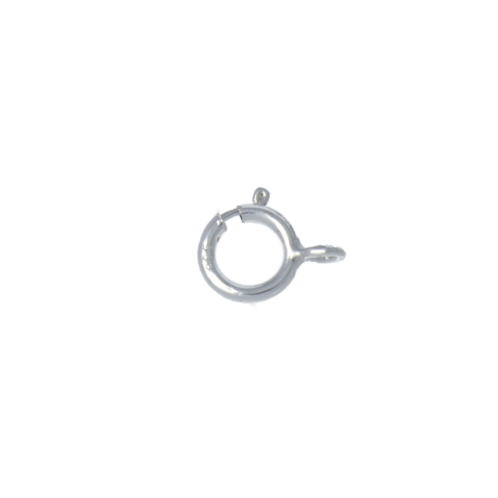 sterling silver spring ring clasp (light weight) 5,5mm | 10pc
