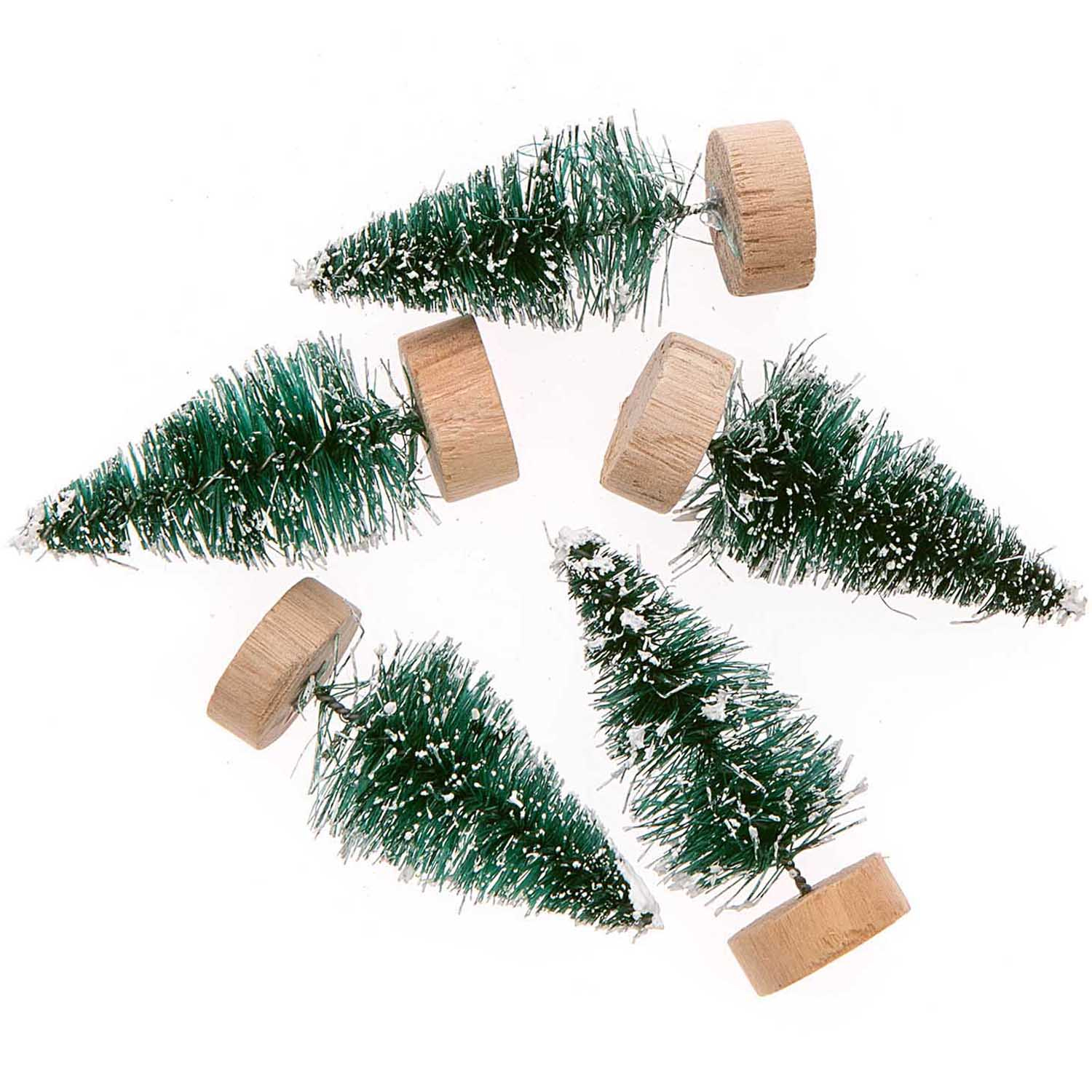 fir trees with snow 5cm - 5pc | 1pc