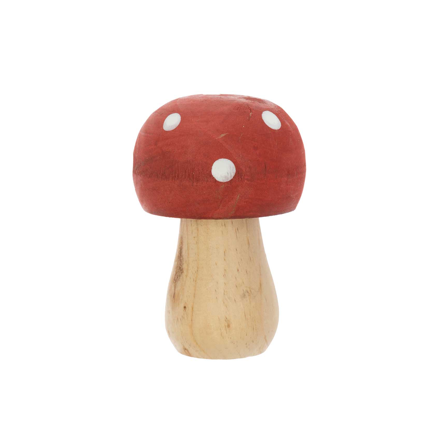 wood mushroom red 9cm | 1pc