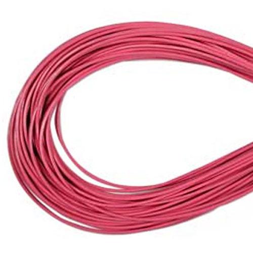 griechisch lederband rosa - durchmesser 1,5mm | 1mt