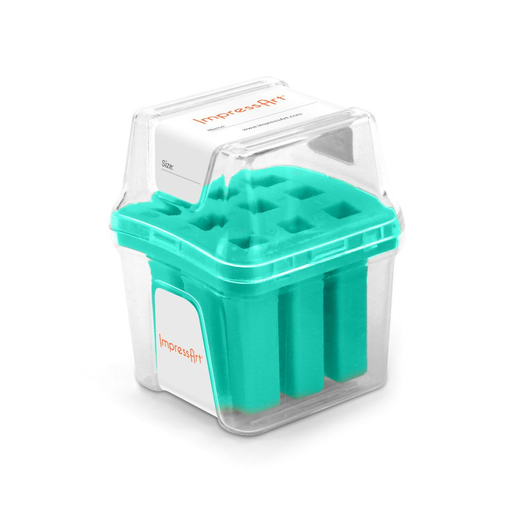 stam storage case - 6mm impressart stamp - 9 slots | 1pc
