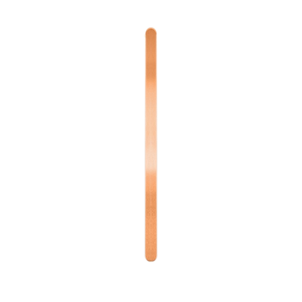 metal blanks copper bracelet 153x6mm | 1pc