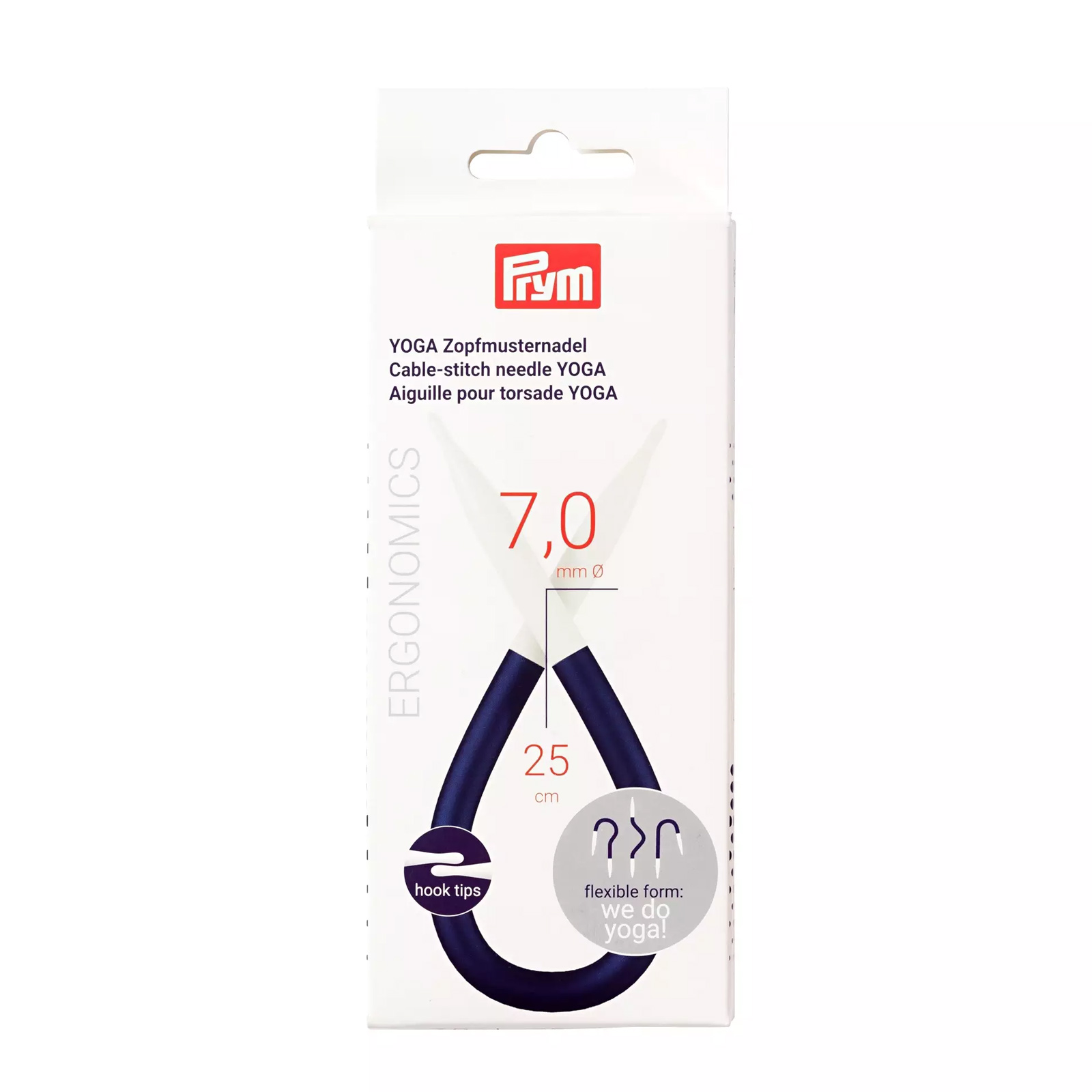 cable-stitch needles yoga 7,0/25cm | 1pc