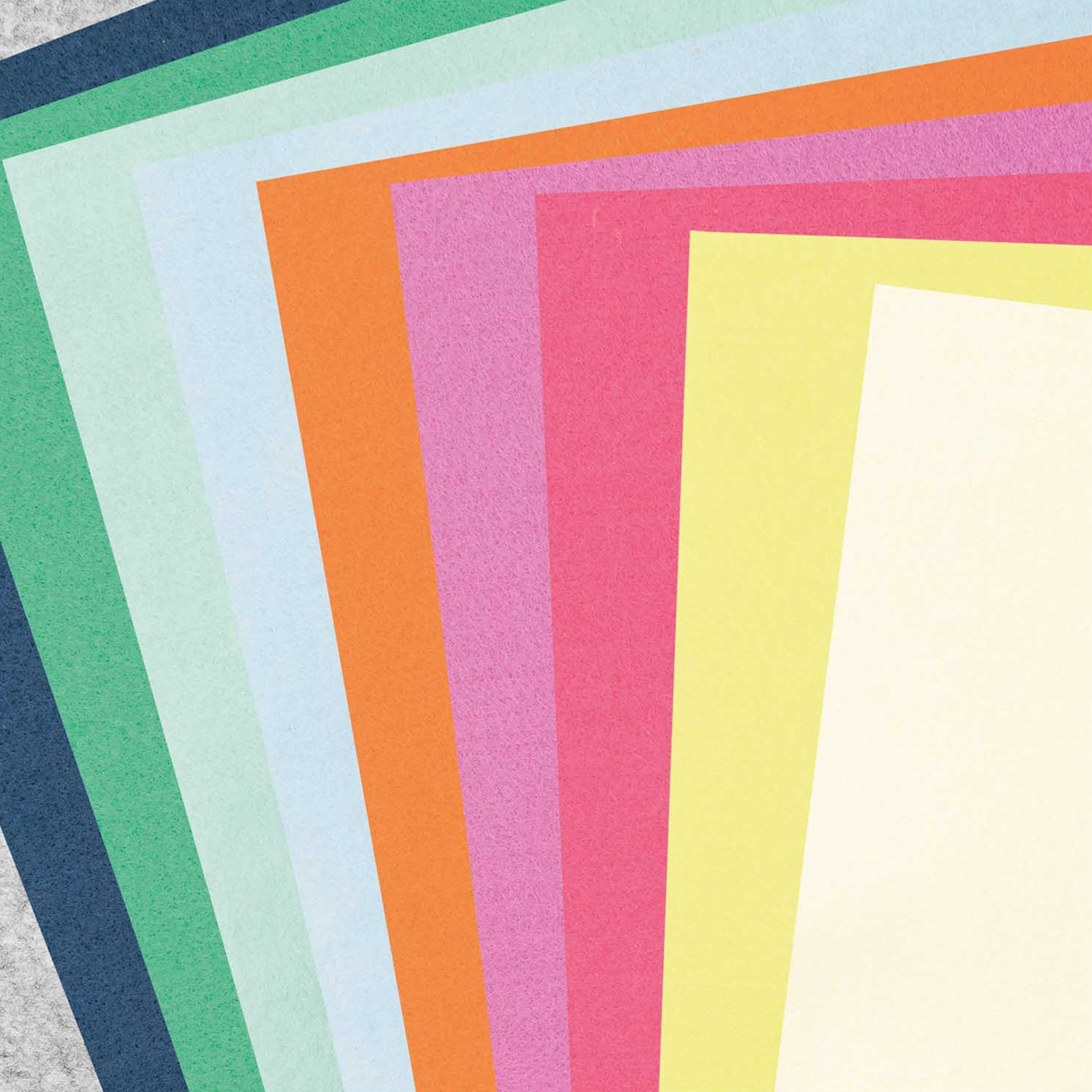 felt 1mm - mix fashion - 30x20cm - 10pc | 1 pc