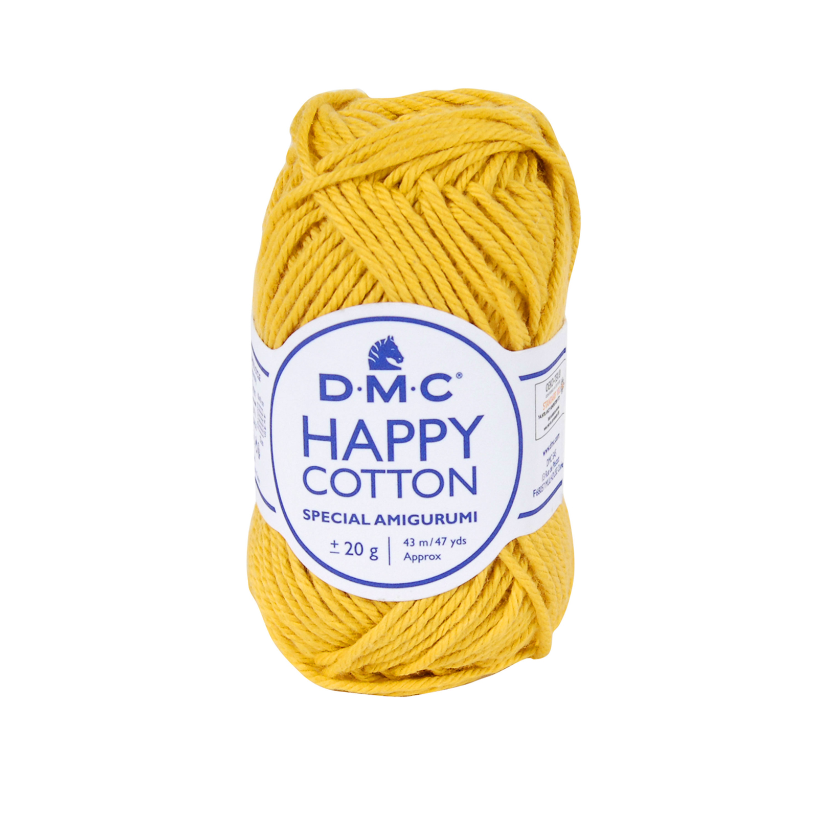 happy cotton amigurumi dmc - yellow (794) - 20gr (43mt) | 1pc