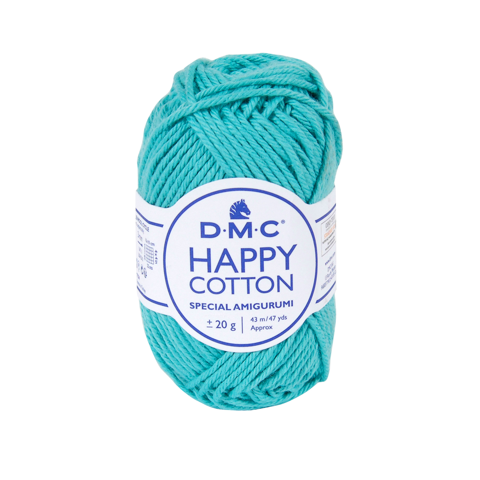 happy cotton amigurumi dmc - turquoise (784) - 20gr (43mt) | 1pc
