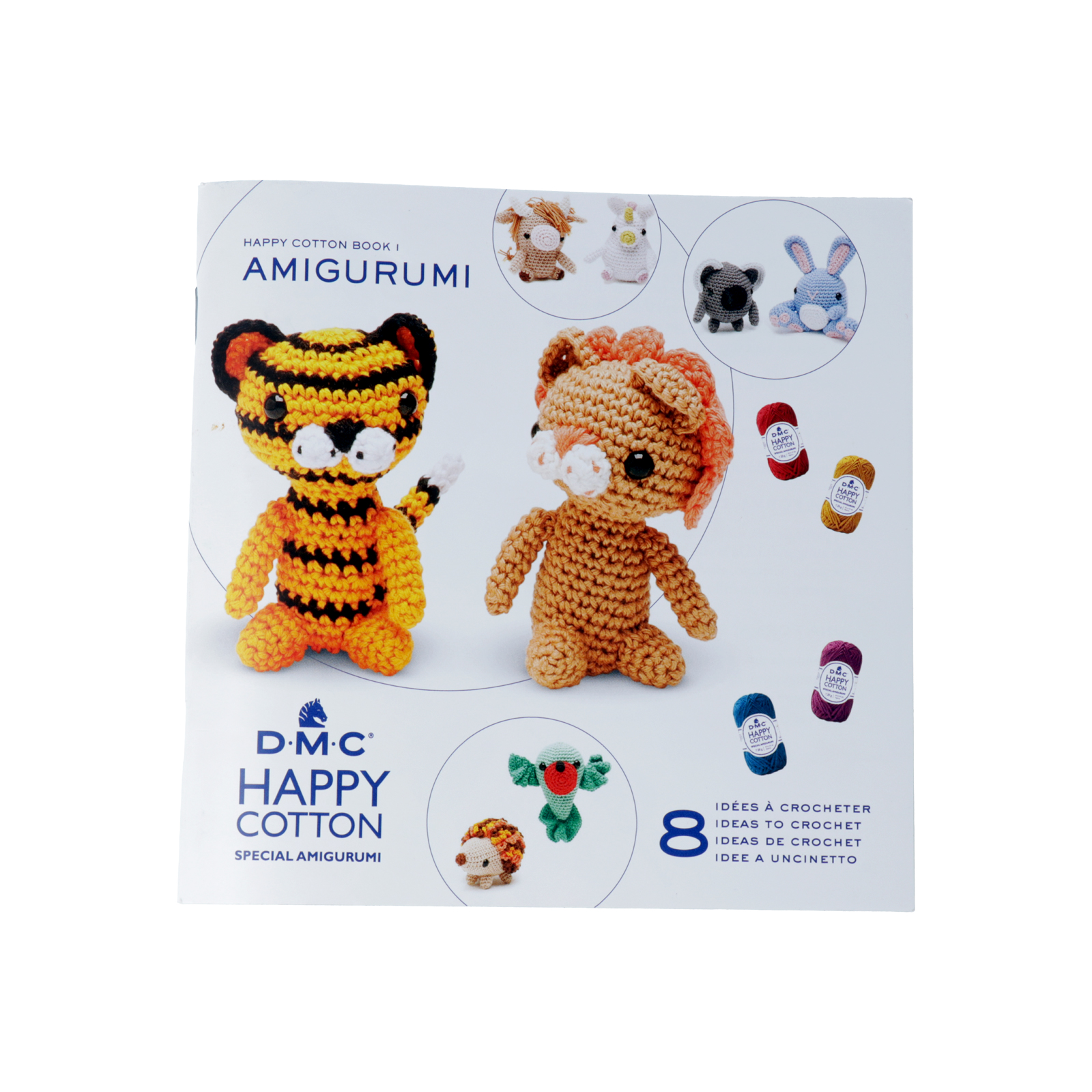 happy cotton book 1 - take one shape - 8 idee amigurumi | 1st