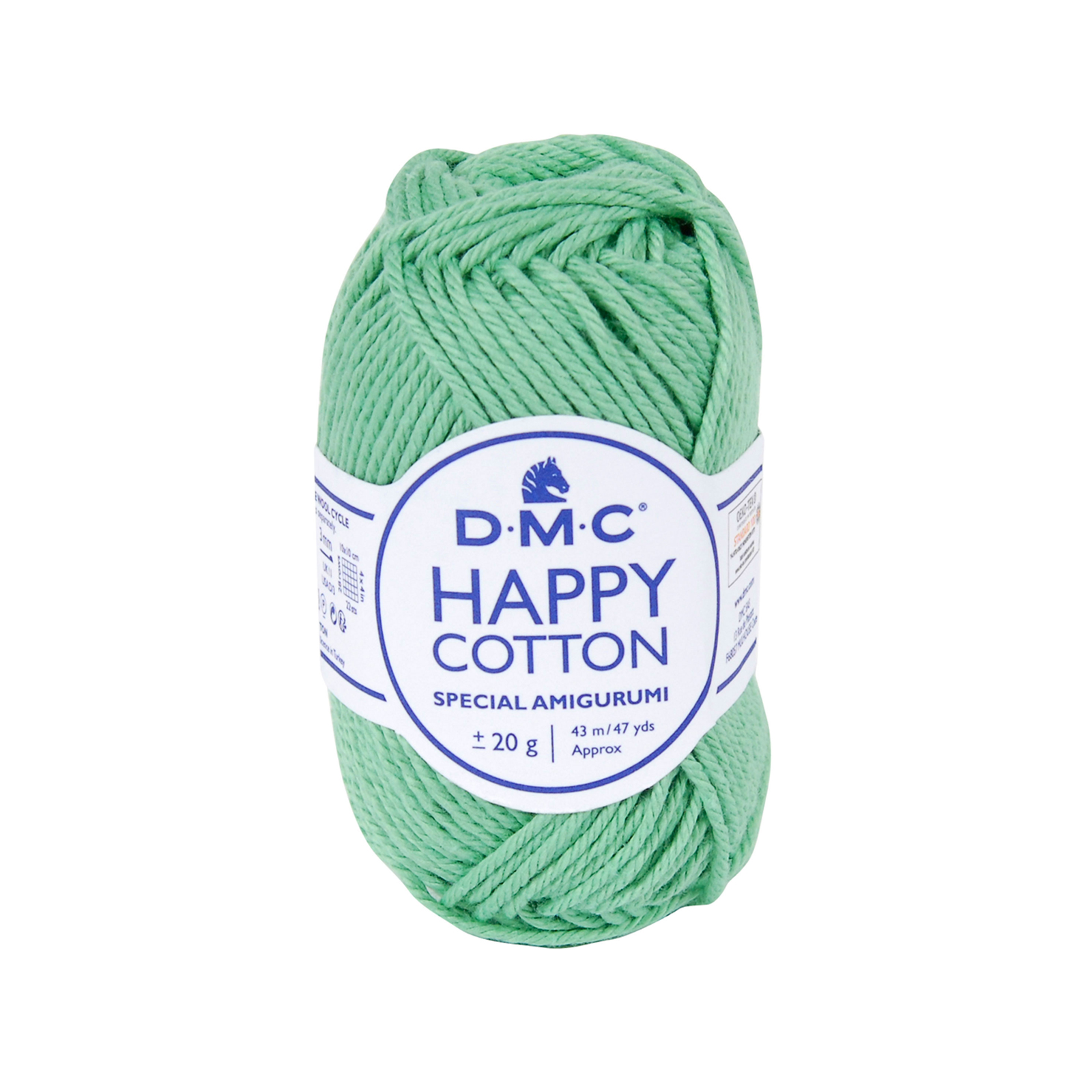 happy cotton amigurumi dmc - mint (761) - 20gr (43mt) | 1pc