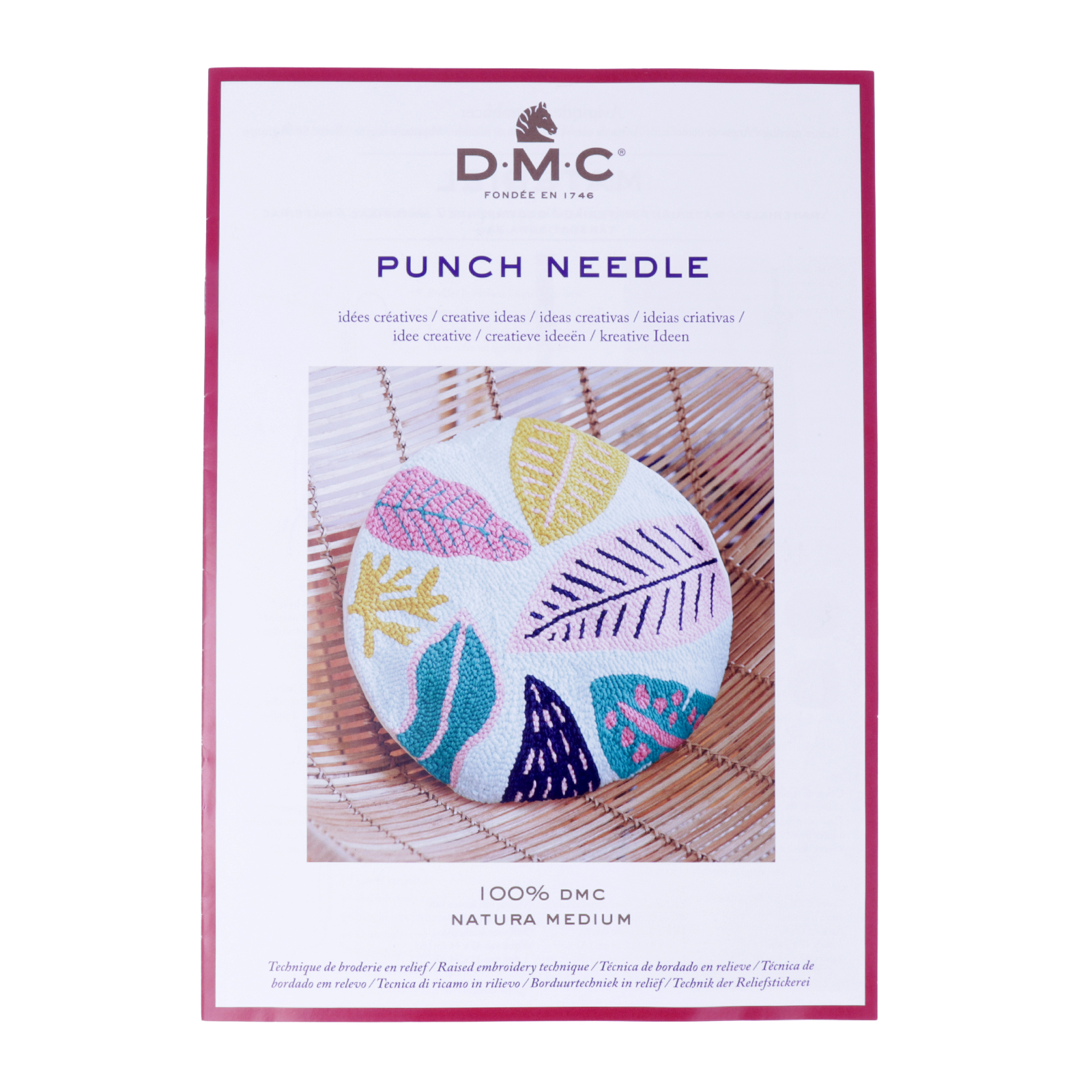 punch needle pattern dmc - cushion | 1pc