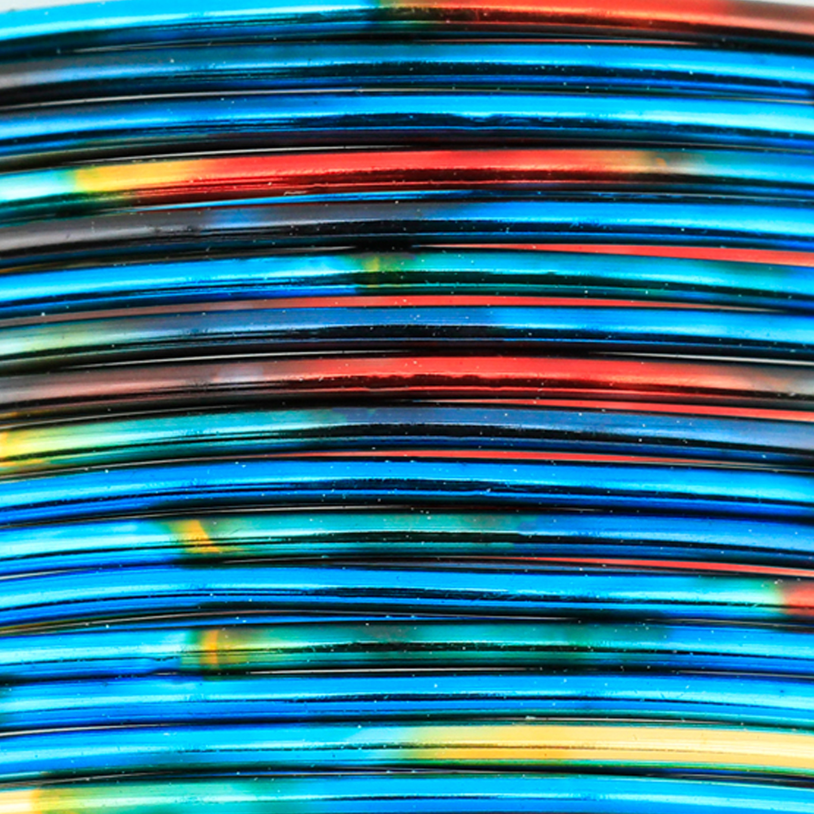 blue/red/gold artistic wire multicolor - diameter 1mm - 1,8mt spool | 1pc