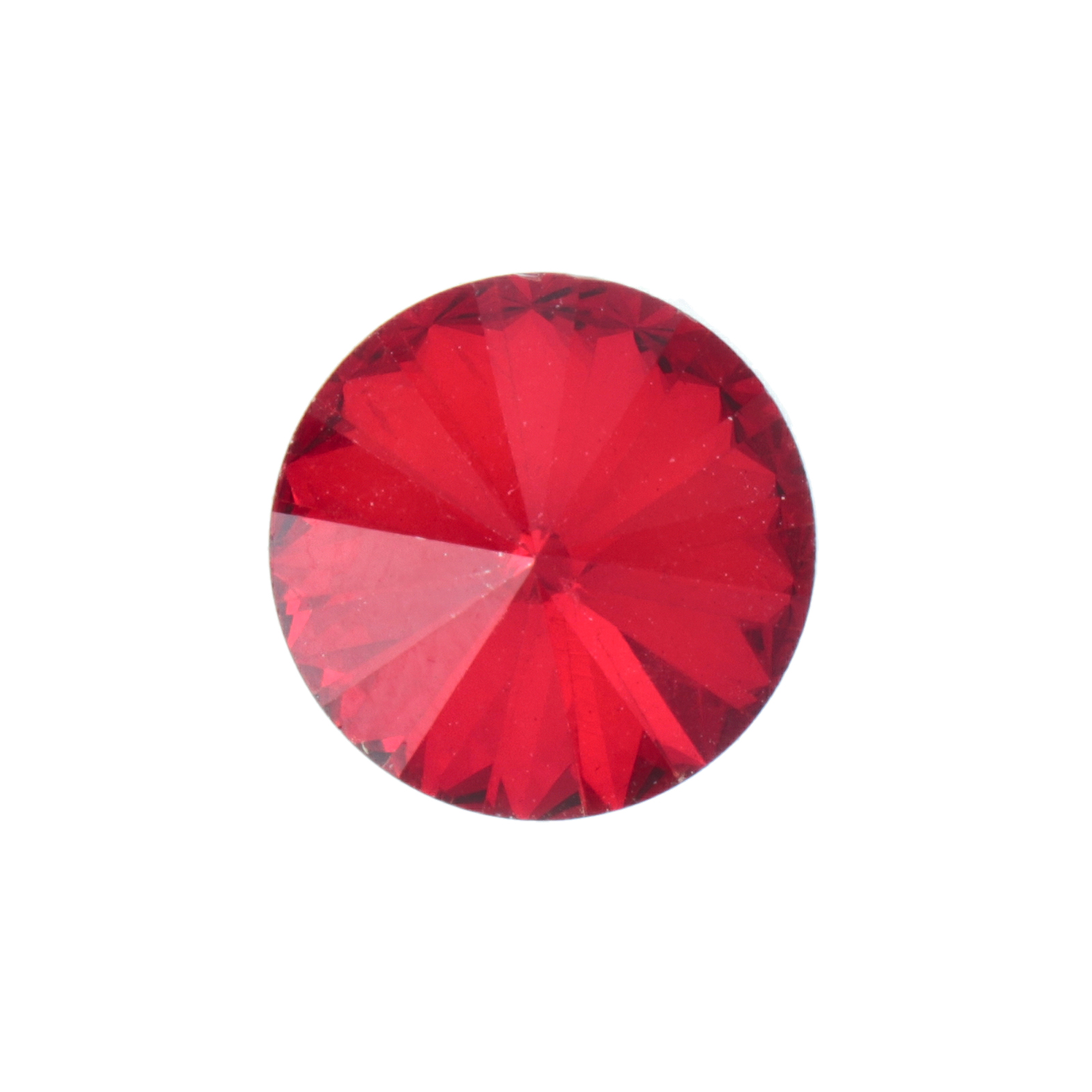 rivoli czech cabochon light siam 12mm | 2st